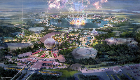 Epcot rendering - Walt Disney World Epcot rendering - Walt Disney World