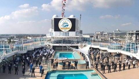 Enchanted Princess Handover Ceremony October 2020 Enchanted Princess Handover Ceremony October 2020