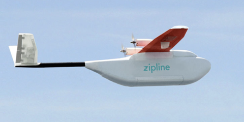 Zipline drone