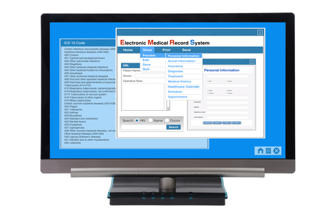 EHR system (Credit: pandpstock001) EHR system