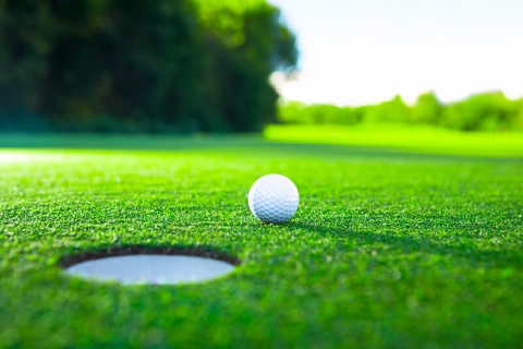 Golf ball- Deklofenak/iStock/Getty Images Plus/Getty Images Golf ball and hole - Deklofenak/iStock/Getty Images Plus/Getty Images