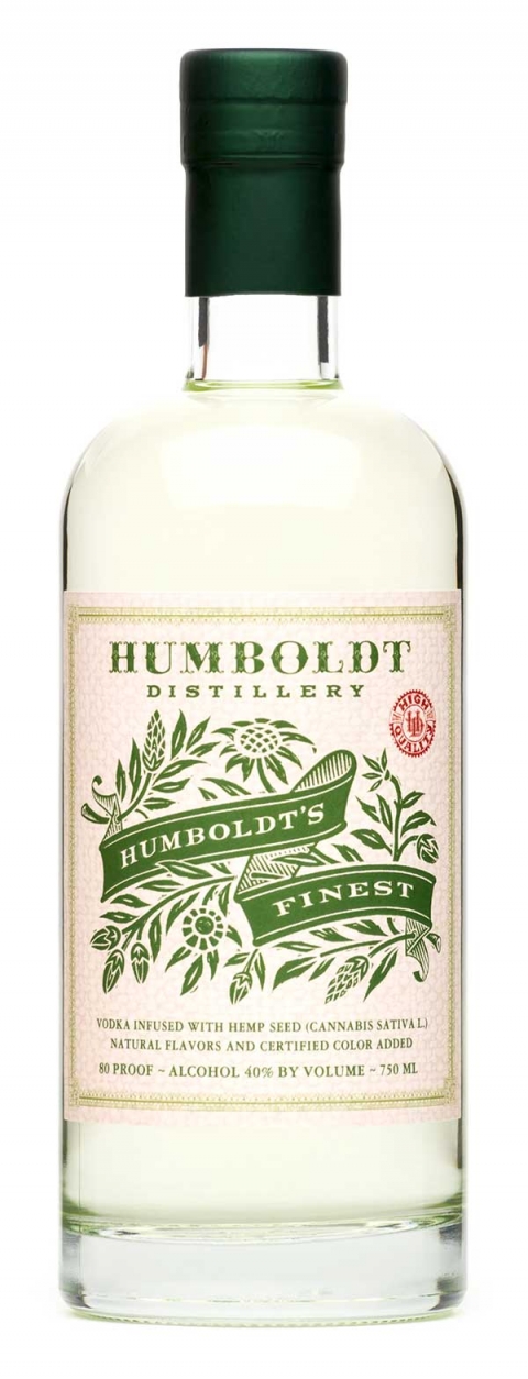 Humboldt's Finest Hemp Highball recipe - Humboldt's Distillery cocktail recipes