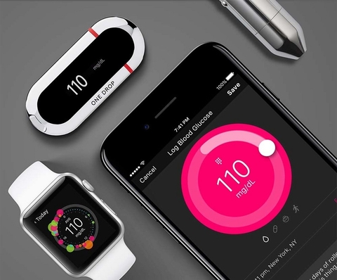 onedrop one drop app, glucose meter