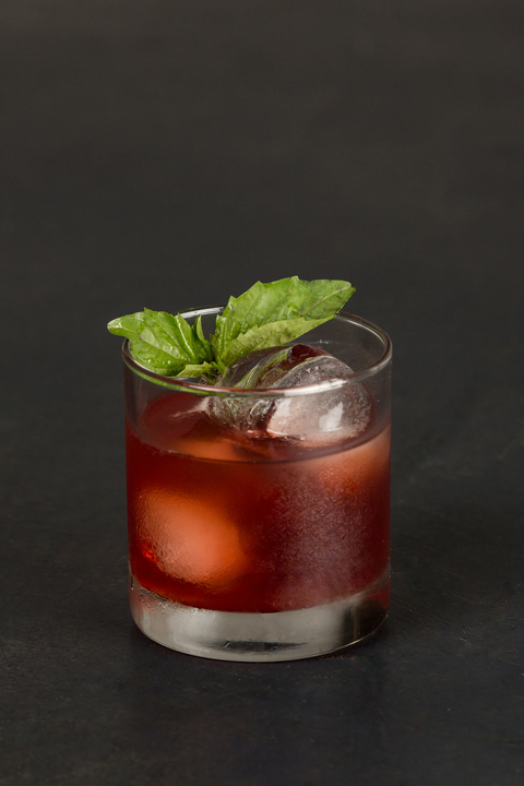 Droppin’ Beets cocktail by Jacob Fuhr at Cru Café - Fall and winter beet drink recipes