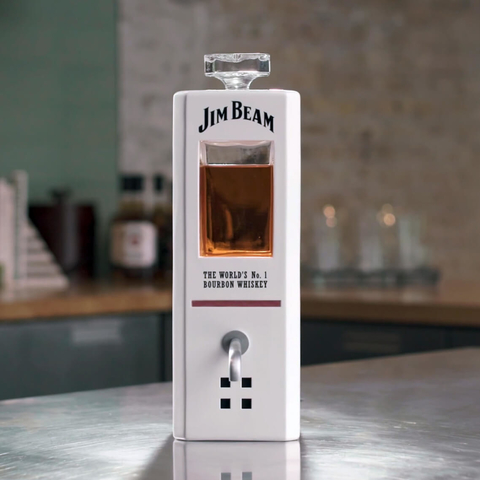 Jim Beam JIM Smart Decanter - Booze & Baubles Holiday Gift Guide