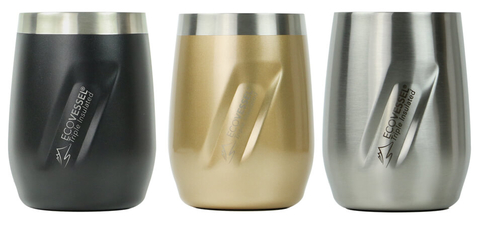 EcoVessel The Port stainless steel tumbler - Booze & Baubles Holiday Gift Guide