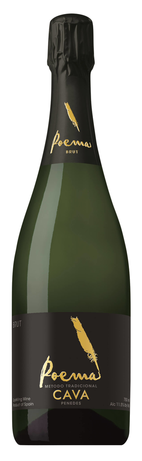 Poema Cava Brut Spanish sparkling wine - 8 Types of Bubbly You & Your Guests Need to Know