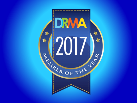 DRMA Member of the year logo DRMA Member of the Year