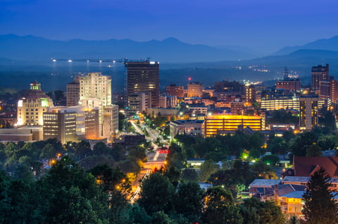 With only 89,000 permanent residents, Asheville has transformed over the last couple decades into one of the most vibrant cities in the southeast.