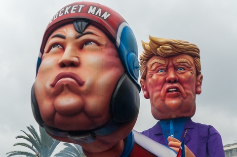 Donald Trump Trump and Kim Jong Un