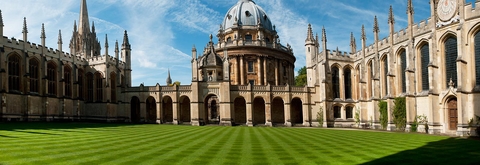 The University of Oxford All Souls Quad at the University of Oxford