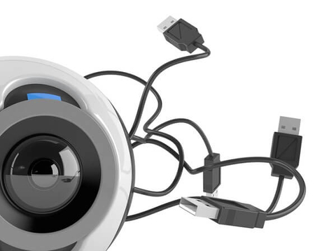 computer webcam telehealth doctor patient virtual visit (Getty/Talaj) A computer webcam.
