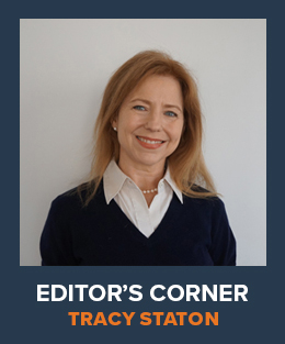 Tracy Staton Editor's Corner Tracy Staton