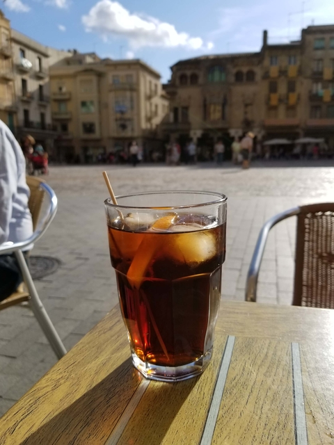 Enjoying Miro Vermut over ice in Reus Spain - 11 Things You Didn't Know About Vermouth