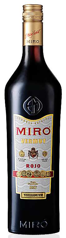 Miró Rojo Vermut bottle - Cooking with Vermouth