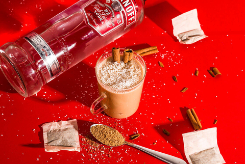 Smirnoff Vodka Coconut Chai Hot Toddy cocktail Smirnoff Vodka Coconut Chai Hot Toddy cocktail - 6 Hot Toddy Voddy vodka recipes