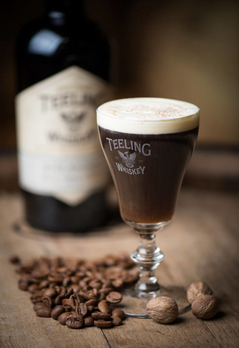 Teeling Whiskey Irish Coffee cocktail - 5 High-Octane Libations for National Irish Coffee Day
