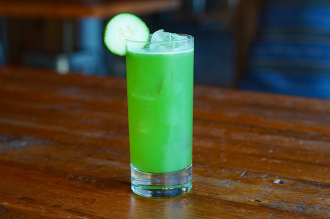 Cool as a Cucumber cocktail from Jared Adkins at Bluebird Distilling - Super Bowl 52 drink recipes