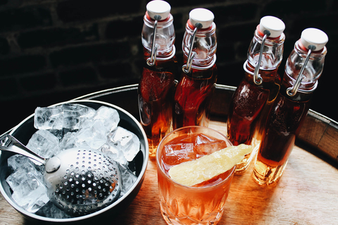 The Horse Collar cocktail by Adam Robinson of Deadshot - Super Bowl 52 drink recipes