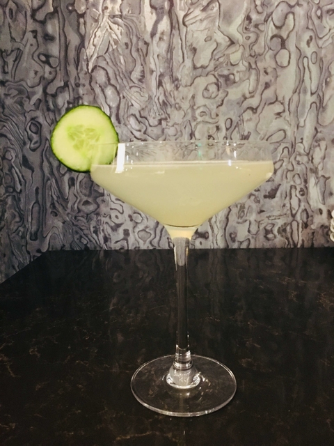 The Eagle cocktail from aMuse Philadelphia - Super Bowl 52 drink recipes