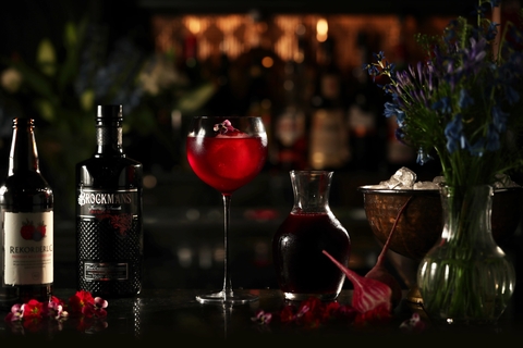 Brockmans Gin Purple Spring cocktail - 26 Valentine's Day Cocktails