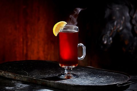 Rooibos Toddy cocktail from the FACUNDO Rum Collection - 26 Valentine's Day Cocktails