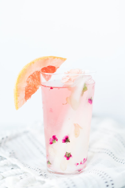 Smoking Rose Paloma cocktail by Ashley Conway from Craft and Cocktails - 26 Valentine's Day Cocktails