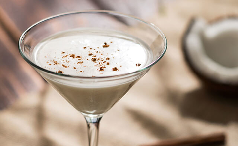 Bahama Coquito cocktail from Bahama Breeze - 6 Cocktails Dressed in Their Finest Winter White