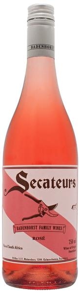 2017 Badenhorst Secateurs Rosé wine bottle