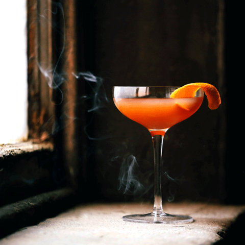 Prizefight Whiskey Blood & Sand cocktail -
