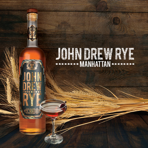 John Drew Brands Rye Manhattan cocktail -