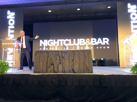 Ron Jaworksi keynote at 2018 Nightclub & Bar Show