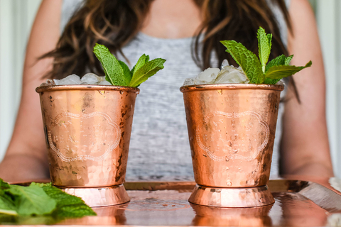 Tequila Julep by Natalie Migliarini of Beautiful Booze - When Celebrations Collide - Cinco de Derby