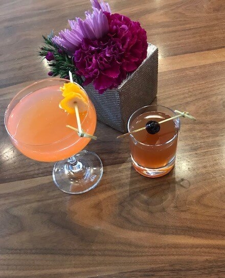 His and Hers cocktails at Loew Chicago His and Hers cocktails at Loews Chicago Hotel -