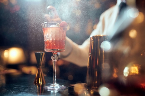 The Duchess' Hourglass cocktail at the Milestone Hotel The Duchess' Hourglass cocktail at the Milestone Hotel in London -