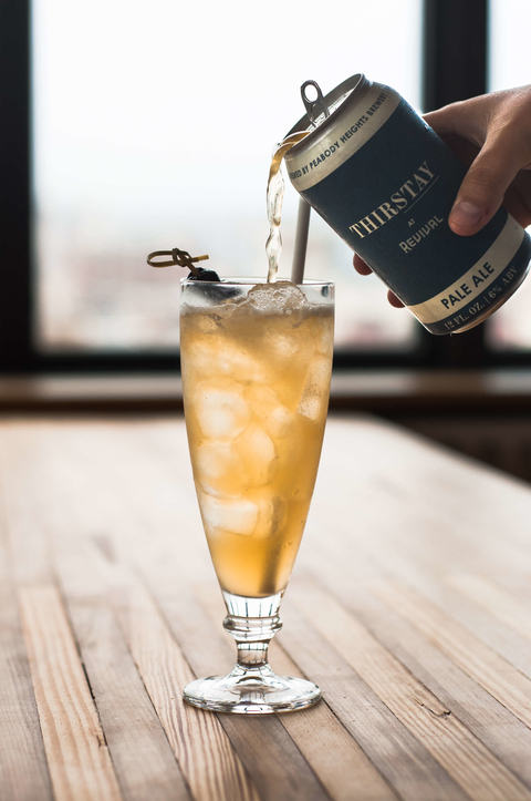 Shandi, You’re a Fine Girl beer cocktail at Topside Baltimore