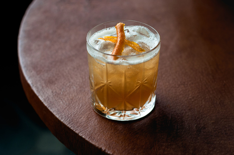 Two Dope Georgez (in a Sour Riff) cocktail Two Dope Georgez (in a Sour Riff) cocktail at Topside Baltimore