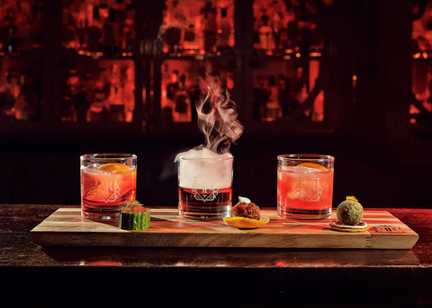 The Flatiron Room Negroni Week Negroni flight