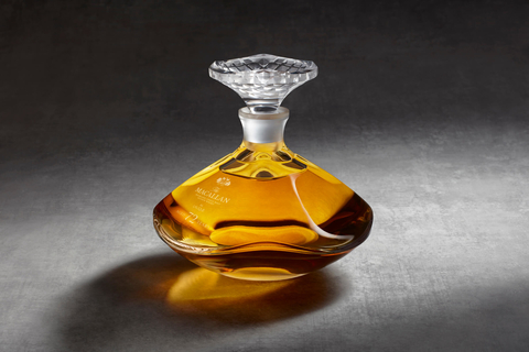 The Macallan 72 Years Old in Lalique, The Genesis Decanter with stopper