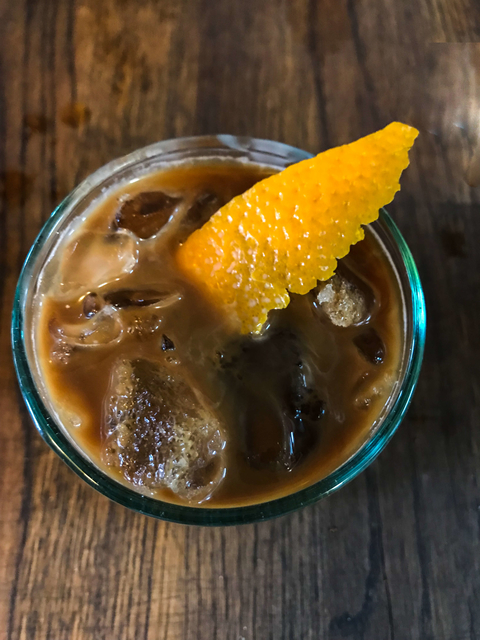 Bushy Tailed cocktail by Waylon Dillan at Lowcountry Bistro
