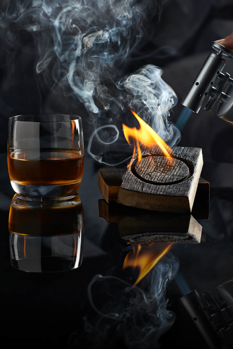 Smoke cocktail at Sage restaurant inside ARIA Resort & Casino Las Vegas