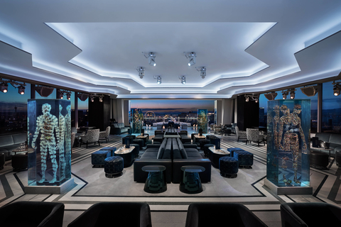 Interior of Apex Social Club at Palms Casino Resort in Las Vegas -