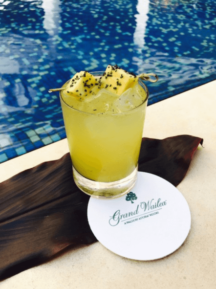 The Smoking Lady cocktail at Grand Wailea by John Toigo