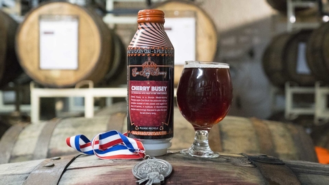 Sun King Brewing Cherry Busey Oud Bruin Ale Sun King Brewing Cherry Busey beer