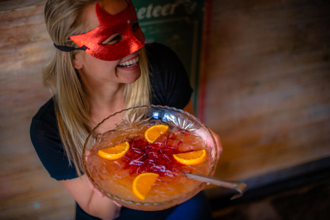 Orange is the new Black Sabbath Halloween shareable cocktail at Punch Bowl Social