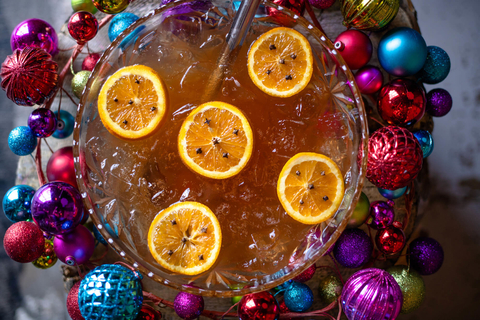 Naughty or Spice? winter and Christmas shareable cocktail at Punch Bowl Social