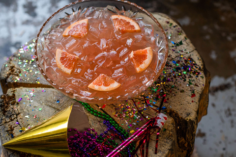 L’Année Rose New Year's Eve shareable cocktail at Punch Bowl Social