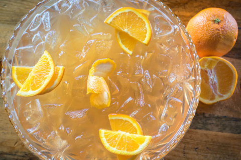 It's a Mer-Man's World shareable cocktail at Punch Bowl Social