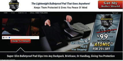 Atomic Bulletproof Pad