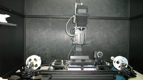 Sensors Insights 2 2018-01-19 Fig5 The Stokes Imager used to digitize the image frames from the Surveyor missions. Photo credit: Stokes Imaging, provider of the scanning hardware and imaging system.